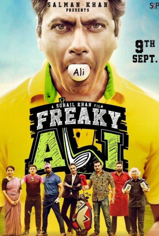 Poster of Raaj Shaandilyaa's debut film as a Screenplay and Story writer, Freaky Ali