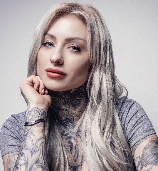 Portrait of tattoo artist Ryan Ashley Malarkey, New York, New York,... News  Photo - Getty Images