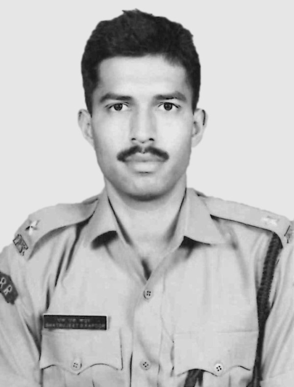 Shatrujeet Singh Kapoor during his Indian Police Services (IPS) training