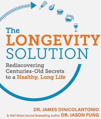 The cover of the book The Longevity Solution