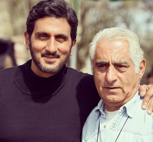 Tsahi Halevi with his father