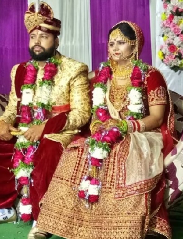 Wedding picture of Rani Rana and Prince Rana