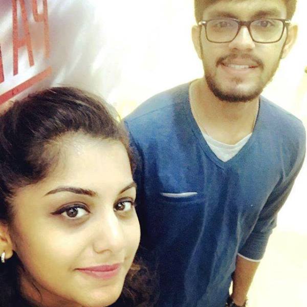  Meera Nandan with her brother