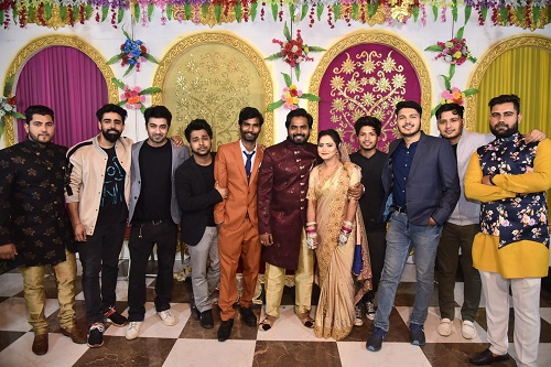 Ankit Motghare's wedding picture