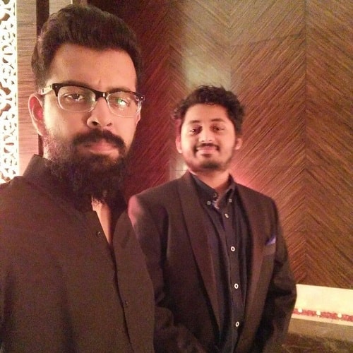 Bejoy Nambiar with his brother