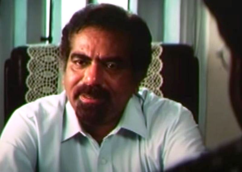 K. G. George in a still from the film 'Pranayavarnangal'