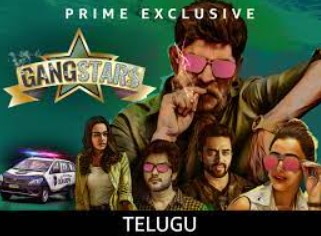 Poster of Sivaji's debut web series, Gangstars