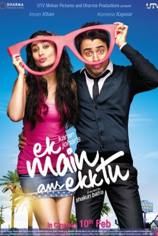 The poster of the film Ek Main Aur Ekk Tu