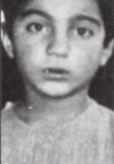 A childhood picture of Fahim Fazli