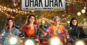 A poster of the film 'Dhak Dhak' (2023)