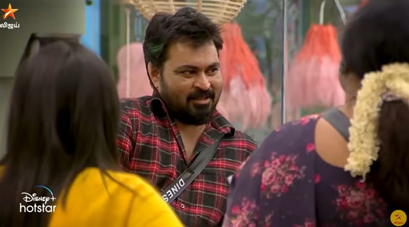 Dinesh Gopalsamy in the television show Bigg Boss Tamil 7