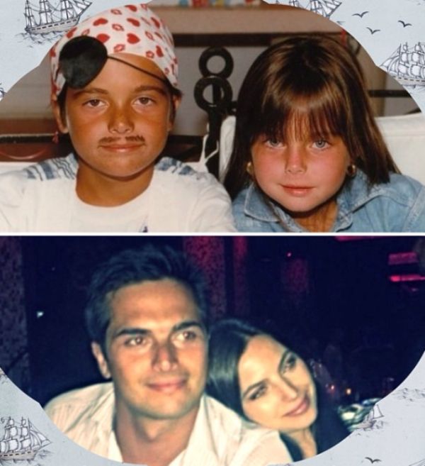 Kelly Piquet with her brother, Nelson Piquet Jr