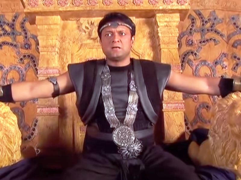 Kiran Karmarkar as Maharaj Shantanu in a still from the TV series 'Kahaani Hamaaray Mahaabhaarat Ki'