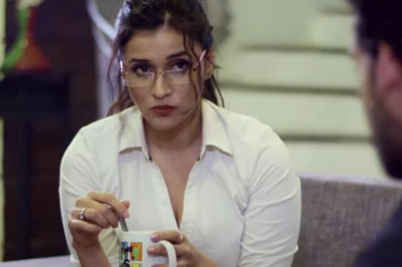 Mannara Chopra (as Niharika) in the short film 'Haale Dil on Broken Notes'