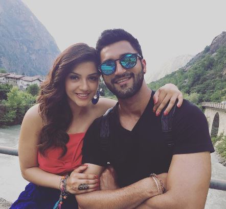 Mehreen Pirzada and her brother