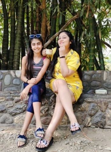 Perry Chhabra with her mother