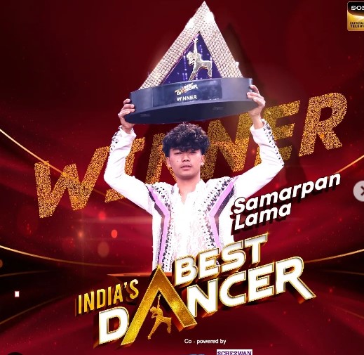 Samarpan Lama, winner of the India's Best Dancer season 3