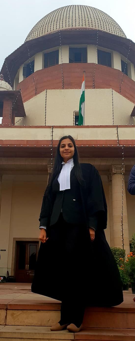 Santhi Mayadevi during a law program at the Supreme Court of India