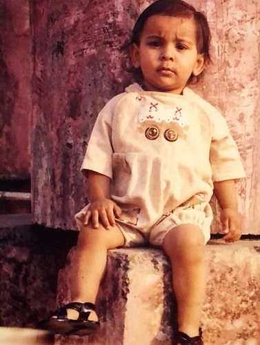 Shivam Trivedi's childhood picture