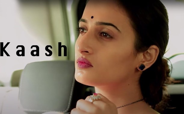Shivani Thakur on the poster of the short film Kaash