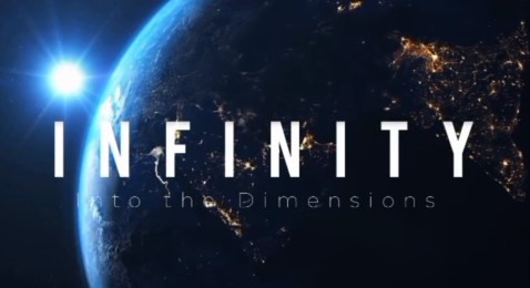 The poster of the short film Infinity Into the Dimensions