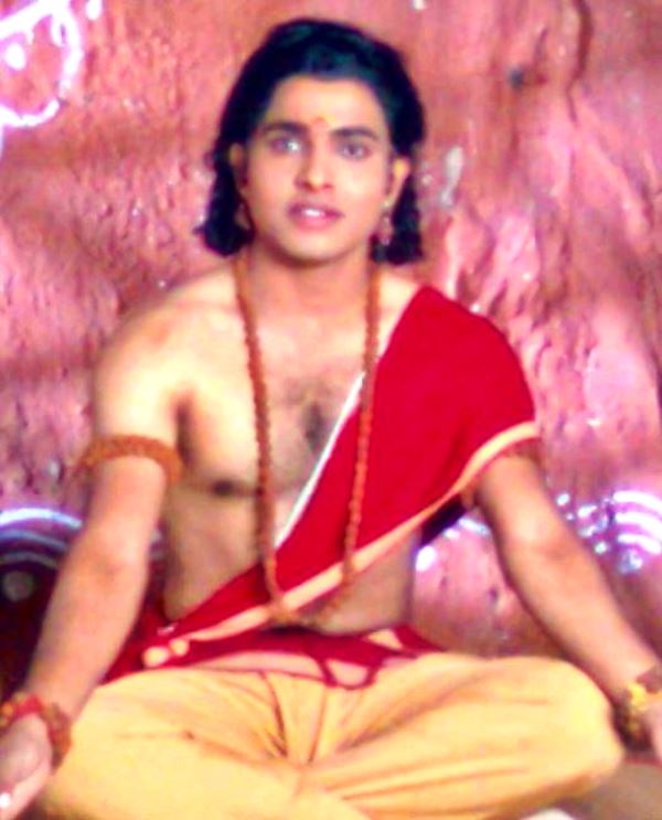 A picture of Getup Srinu (Srinu Boddupalli) from his first play