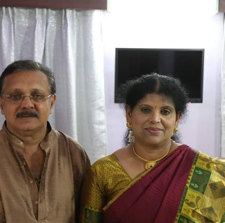 Divya Pillai's parents