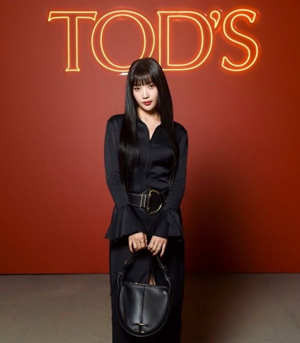 Joy at one of Tod's fashion event