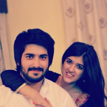 Mehak Manwani with her brother