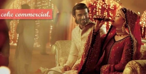Momina Iqbal in a TV commercial