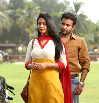Nivetha Pethuraj in a still from the film Oru Naal Koothu (2016)