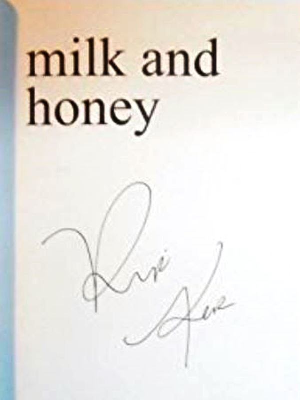 Poet Rupi Kaur's signature