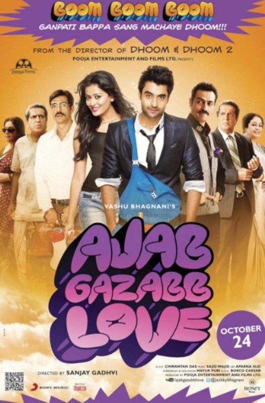 Poster of the film 'Ajab Gazabb Love'
