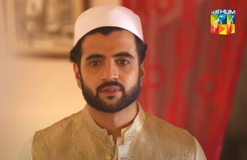 Umer Aalam in a still from the TV drama 'Raqs-e-Bismil'