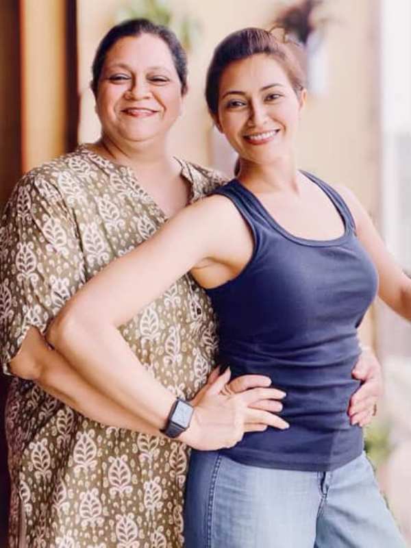 Parakh Madan with her sister, Palkein Gupta