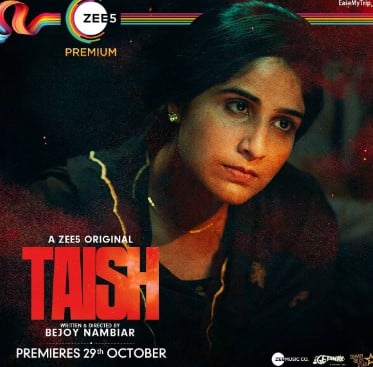 Saloni Batra on the poster of the film 'Taish'