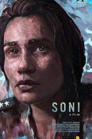 The poster of the film Soni (2018)