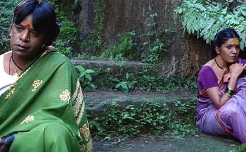 Upendra Limaye (left) in the film Jogwa