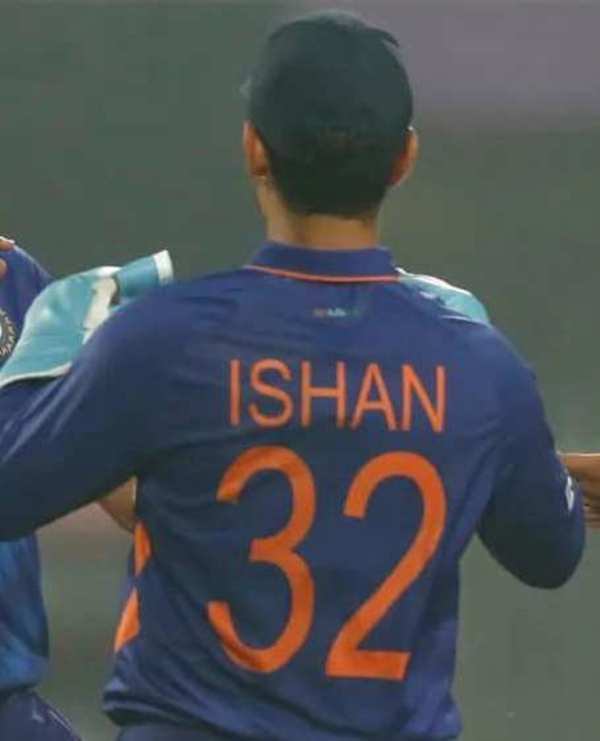 Ishan Kishan's India jersey number 32