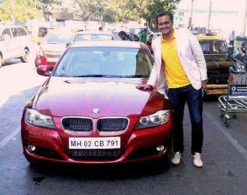 Siddharth Kannan with his BMW