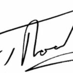 Trevor Noah signature