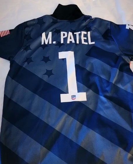 Monank Patel's jersey number 1