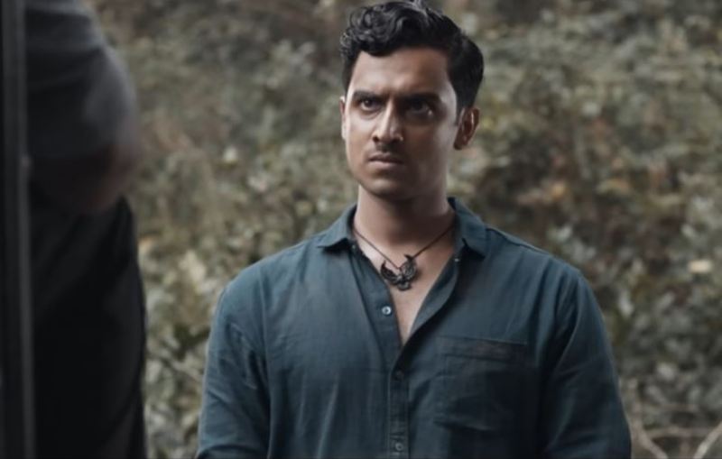 Abhishek Sreekumar in a still from the film 'Muddy' (2021)