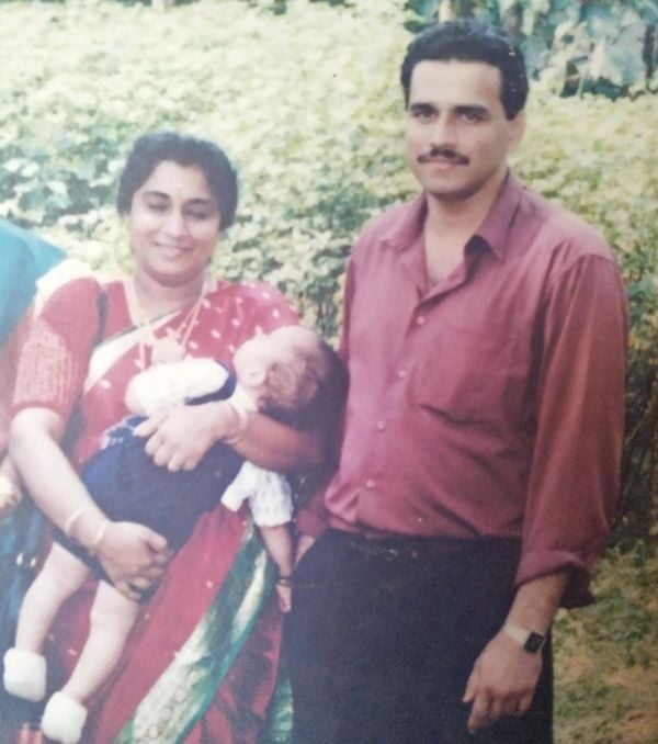 Abhishek Sreekumar's parents