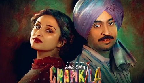 Amar Singh Chamkila film poster
