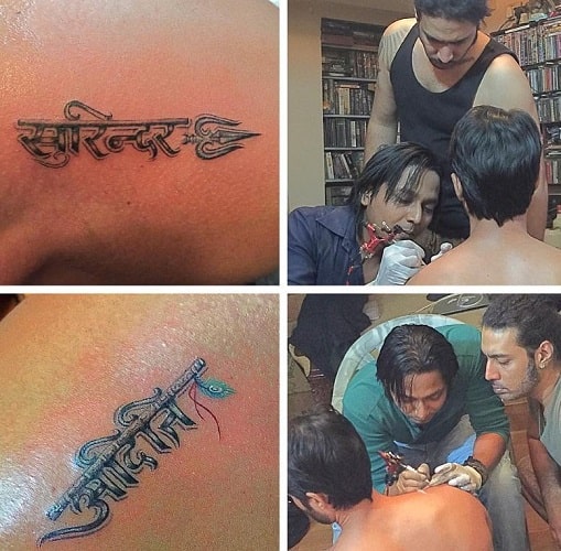Amit Gaur's tattoos