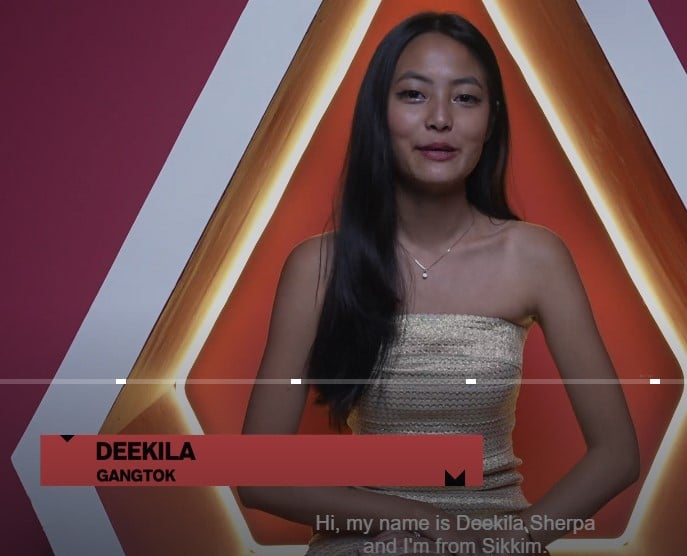 Deekila Sherpa during her entry into MTV Splitsvilla 15