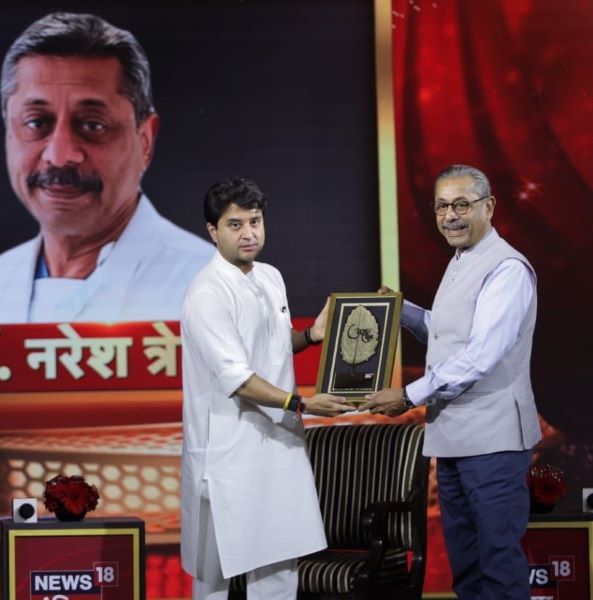 Dr Naresh Trehan awarded Amrit Ratna Samman Award