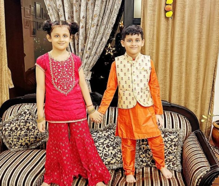 Shruti Mishra's kids