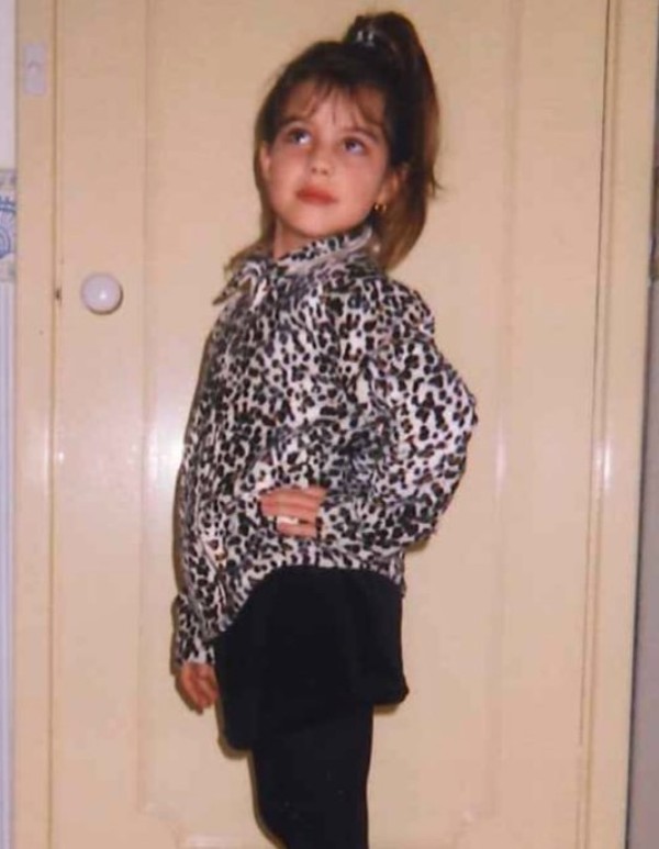 Adelaide Kane's childhood picture